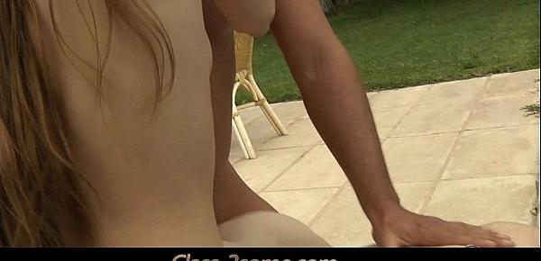  Sex addicted babes fucking in threesome in Mallorca